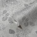 Miniatyrbild 1 av 6: A.S. Creation Attraktiv 2 390251 Non-woven Tapet Blommor 10.05 x 0.53 m Ljusgrå