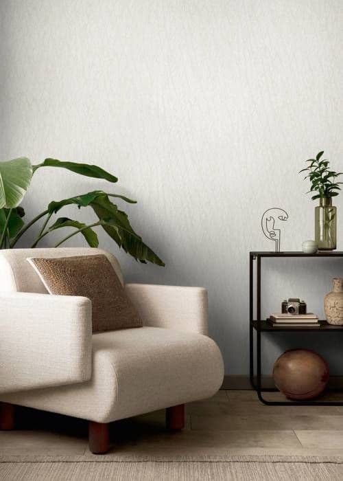 A.S. Creation Smart Surfaces 395631 Non-woven tapet med stenutseende 0.53 x 10.05 m Vit