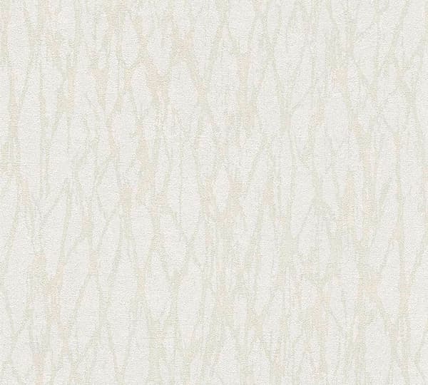 A.S. Creation Smart Surfaces 395631 Non-woven tapet med stenutseende 0.53 x 10.05 m Vit
