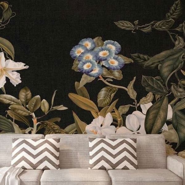 A.S. Creation Tapetkollektion Atelier 47 DD118080 Skog &amp; Plante Svart