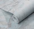 Miniatyrbild 6 av 6: vinyl expander 10318-18 non-woven tapet sten betong 0.53 x 10.05 m Erismann Evolution turkos