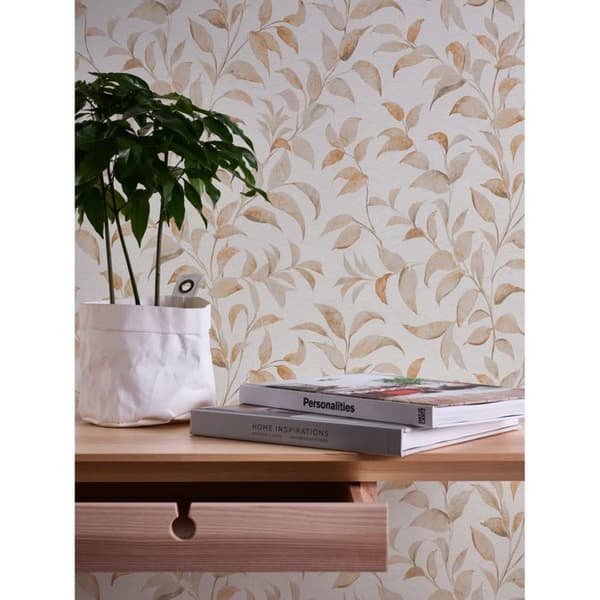 A.S. Creation Premium Väv Tapet 2 389623 Blommor 10.05 x 0.53 m Vit