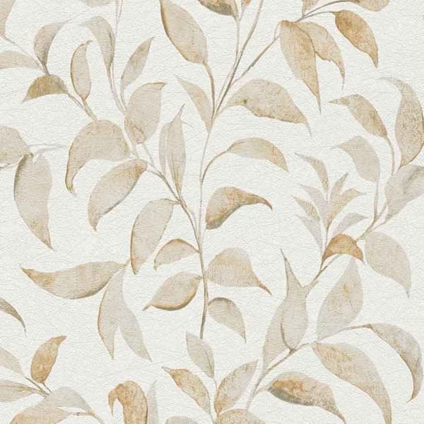 A.S. Creation Premium Väv Tapet 2 389623 Blommor 10.05 x 0.53 m Vit