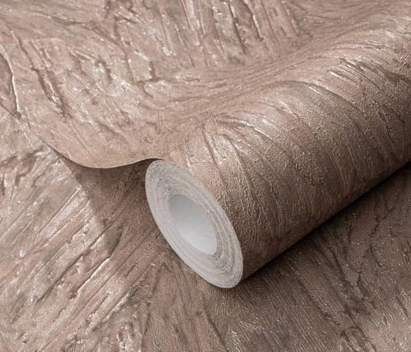 vinyl expanderad 10301-11 non-woven tapet sten betong 0.53 x 10.05 m Erismann Focus brun