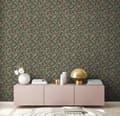 Miniatyrbild 4 av 6: A.S. Création Draget In Nat 394301 non-woven tapet träd / blad 10.05 x 0.53 m svart vardagsrum sovrum kontor