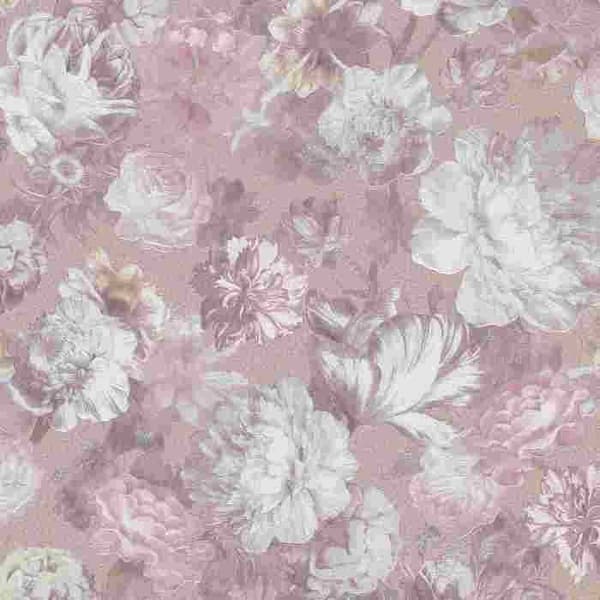 Tapet non-woven 02513-70 Tapet Blommor Floral 0.53 x 10.05 m Erismann Bestseller Rosa