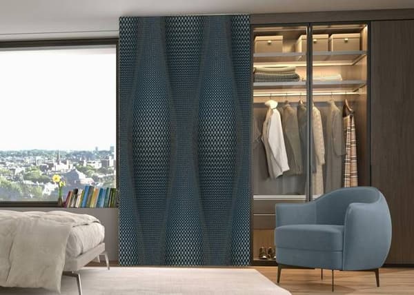 Fototapet 2548N-81 grafisk digitaltryck 1,5 x 2,7 m Erismann Fashion for Walls digital blå