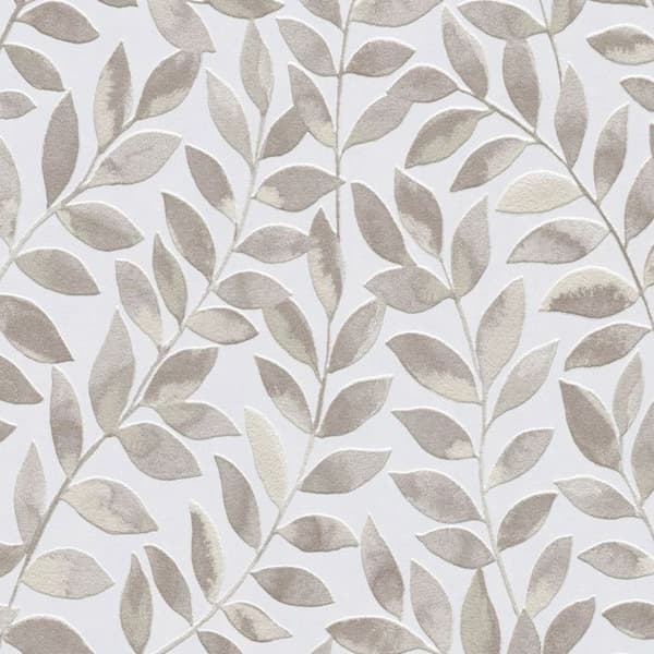 vinyl expanderat 10462-11 non-vävd tapet blommor floral 0.53 x 10.05 m Erismann Opus brun