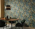 Miniatyrbild 2 av 4: Omlottapet 10446-19 Blommigt Omlottapet 0,53 x 10,05 m Erismann Elle Dekoration 4 Grön