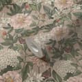 Miniatyrbild 4 av 4: A.S. Création Draget In Nat 394262 non-woven tapet blommor floral 10.05 x 0.53 m grön vardagsrum sovrum kontor