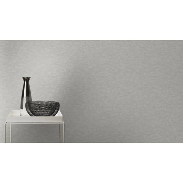 Rasch Saphira 420647 Non-woven tapet enfärgad 0.53 m x 10.05 m Grå
