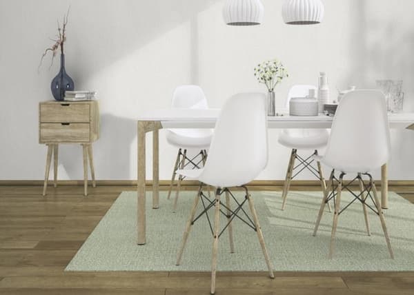 Non-woven tapet 144017 non-woven tapet enfärgad 106 x 2500 cm Rasch Selection vit