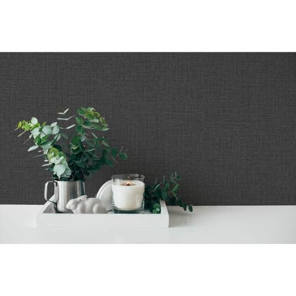A.S. Creation Desert Lodge 385293 Non-woven tapet Monokrom 0,53 m x 10,05 m Svart