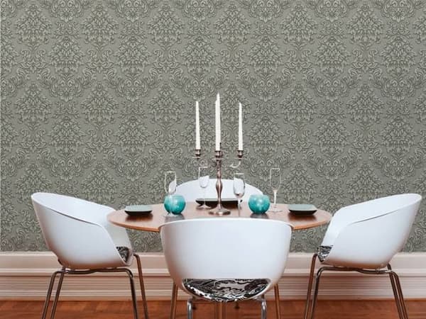A.S. Creation Metropolitan Stories 368981 non-woven tapet barock 0.53 m x 10.05 m grå