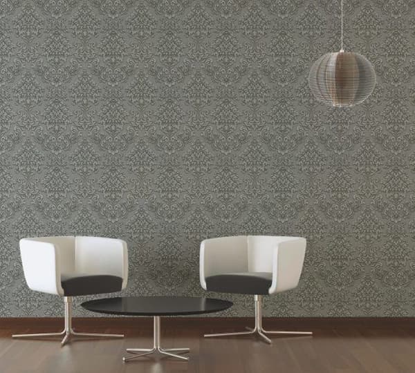 A.S. Creation Metropolitan Stories 368981 non-woven tapet barock 0.53 m x 10.05 m grå