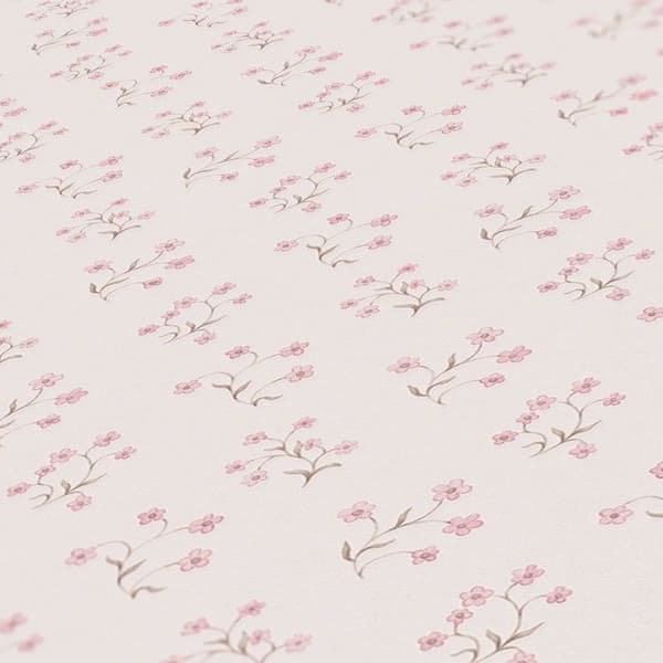 A.S. Creation Maison Charme 390743 Non-vävd tapet blommor 10.05 x 0.53 m Ecru