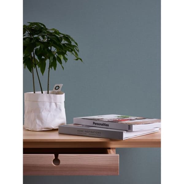 A.S. Creation Premium Vägg 2 389672 Non-woven Tapet Enfärgad 10.05 x 0.53 m Blå