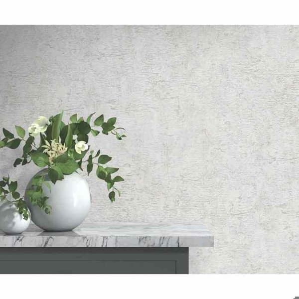 vinyl expanderad 10385-31 non-woven tapet enfärgad 0,53 x 10,05 m Erismann Collage grå