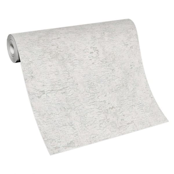 vinyl expanderad 10385-31 non-woven tapet enfärgad 0,53 x 10,05 m Erismann Collage grå