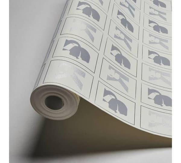 A.S. Creation Karl Lagerfeld 378422 non-woven tapet 3D 0.53 m x 10.05 m grå