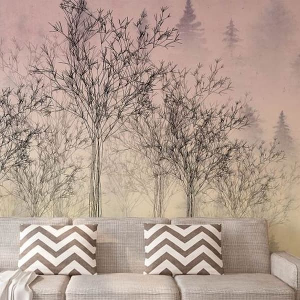 A.S. Creation Tapetkollektion Atelier 47 DD118010 Skog & Plante Rosé