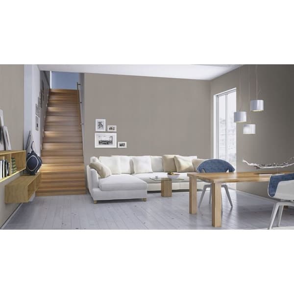 non-woven tapet 555875 non-woven ensfärgad 53 x 1005 cm Rasch Lirico grå