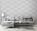 Miniatyrbild 4 av 6: vinyl expanderad 10214-31 grafiskt nonwoven tapet 0.53 x 10.05 m Erismann Code Nature grå