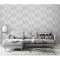 Miniatyrbild 5 av 6: vinyl expanderad 10214-31 grafiskt nonwoven tapet 0.53 x 10.05 m Erismann Code Nature grå