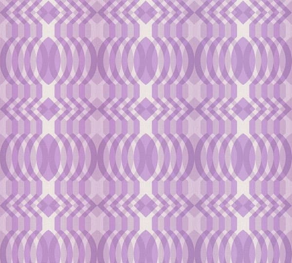 Grafiskt Tapet M1-No.10920 Non-Woven Lila Crème Tadessi 8.50 m x 0.53 m