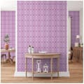 Miniatyrbild 1 av 5: Grafiskt Tapet M1-No.10920 Non-Woven Lila Crème Tadessi 8.50 m x 0.53 m