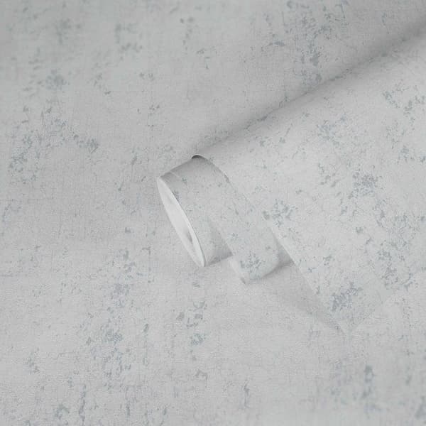 A.S. Creation Titanium 3 378401 Non-woven tapet imiterande betong 0,53 m x 10,05 m Ljusgrå