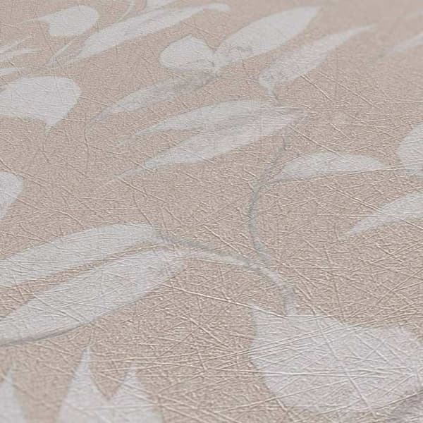 A.S. Creation Premium Vägghängd 2 389626 Non-Woven Tapet Blommor 10.05 x 0.53 m Grå