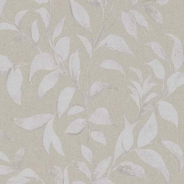 A.S. Creation Premium Vägghängd 2 389626 Non-Woven Tapet Blommor 10.05 x 0.53 m Grå