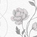 Miniatyrbild 5 av 6: vinyl expanderad 10235-10 non-vävd tapet blommor floral 0.53 x 10.05 m Erismann Finesse grå