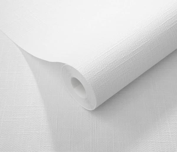 Tapeet att måla 11030-10 Non-woven tapet Enfärgad 0,53 x 10,05 m Erismann RollOver27 Vit
