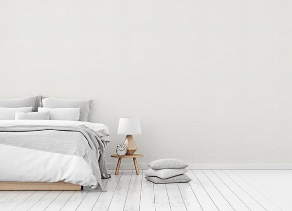 Enfärgad Tapet M1-No.3632 Tapet i Vitt Papper Enfärgad Tapet