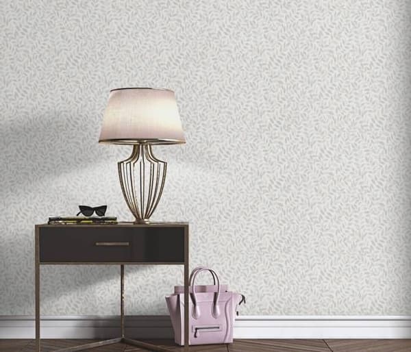 vinyl expanderad 10462-10 non-woven tapet blommor floral 0.53 x 10.05 m Erismann Opus grå