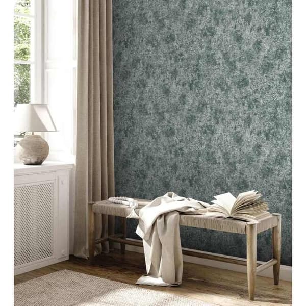 A.S. Creation Premium Vägg 2 389702 Non-Woven Tapet Enfärgad 10.05 x 0.53 m Grön