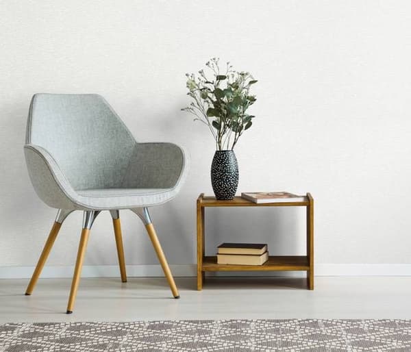 vinyl expanderat 10383-14 oändligt tapet enfärgad 0,53 x 10,05 m Erismann Collage crème