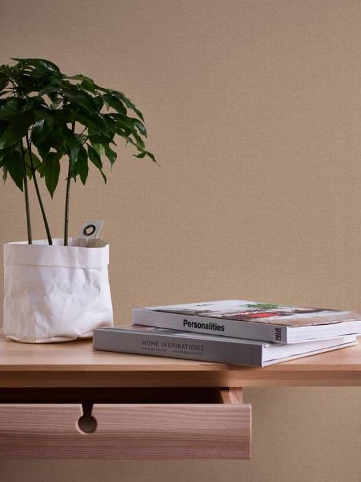 A.S. Creation Nara 387443 Non-woven tapet enfärgat 10.05 x 0.53 m Beige