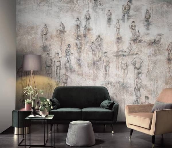 Fototapet 2230-15 digitaltryck Natur Landskap 3 x 2.7 m Erismann Art Edition Beige