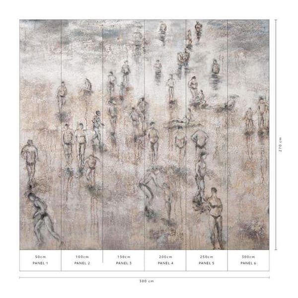 Fototapet 2230-15 digitaltryck Natur Landskap 3 x 2.7 m Erismann Art Edition Beige