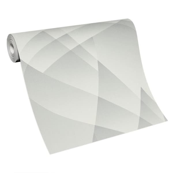 Non-woven tapet 10374-31 Grafisk tapet 0,53 x 10,05 m Erismann Fashion for Walls Grå