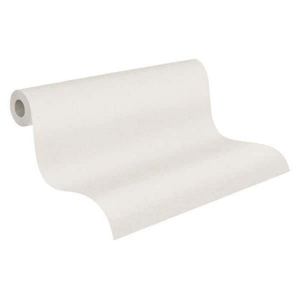 Vävt tapet - A.S. CREATION - Natural Living - Beige och grå - 53 cm x 10,05 m