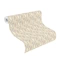 Miniatyrbild 3 av 4: non-woven tapet 746518 grafisk tapet 53 x 1005 cm Rasch Indisk stil grå beige