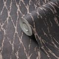 Miniatyrbild 1 av 6: A.S. Creation Smart Surfaces 395635 Non-woven tapet med stenliknande yta 0.53 x 10.05 m Svart