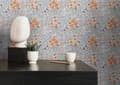 Miniatyrbild 3 av 6: A.S. Creation Art of Eden 390574 Non-woven tapet blommor 10.05 x 0.53 m Grå