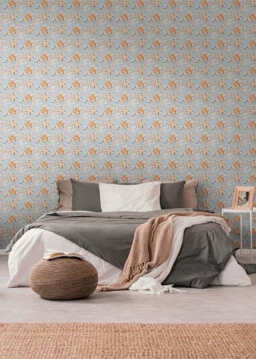 A.S. Creation Art of Eden 390574 Non-woven tapet blommor 10.05 x 0.53 m Grå