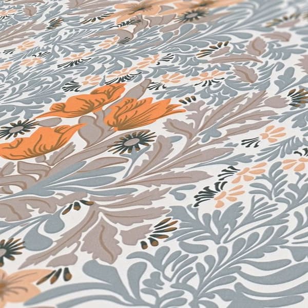 A.S. Creation Art of Eden 390574 Non-woven tapet blommor 10.05 x 0.53 m Grå