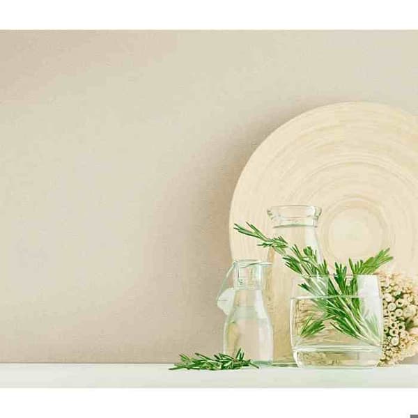 Non-woven tapet 10335-14 enfärgad tapet 0,53 x 10,05 m Erismann ELLE Dekoration krämfärgad